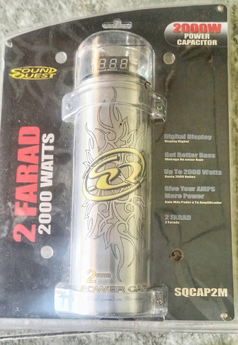 Capacitor 2000 Watts 2 Farad Nuevo Sin Uso50us