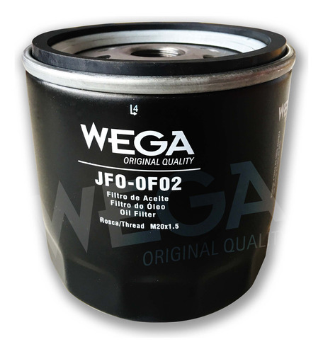 Filtro De Aceite Wega Chery Skin 1.6 Sedan 12/15