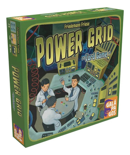 Power Grid - Card Game - Galápagos Jogos Tabuleiro