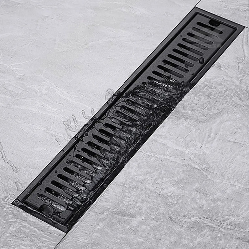 10*60cm Drenaje Piso Ducha Cubierta Eliminación Acero Inoxid