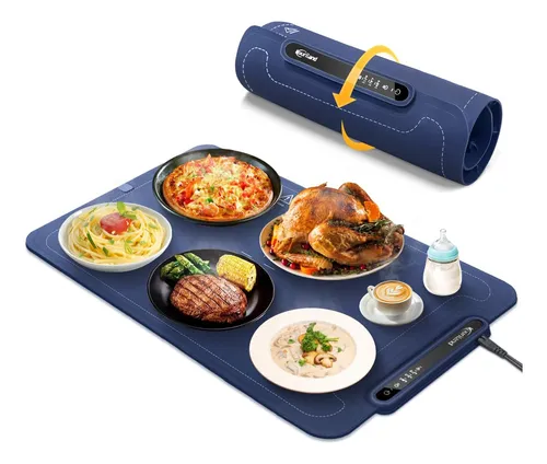 comprar Bandeja Eléctrica Extra Grande Para Calentar Alimentos Con 3