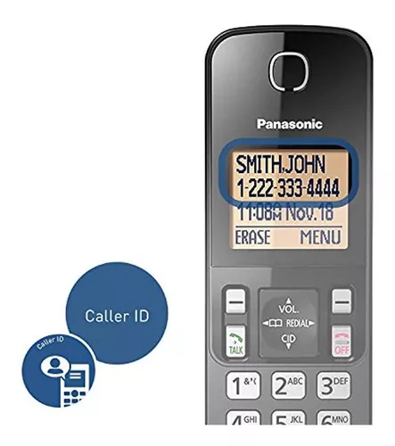 Panasonic KX-TGC350B - Teléfono inalámbrico con mecanismo de respuesta (1  microteléfono)