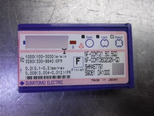 Sumitomo Pcd Insert Qty1 Nf-ccmt21.50.5gd Da1000 (loc272 Yyz