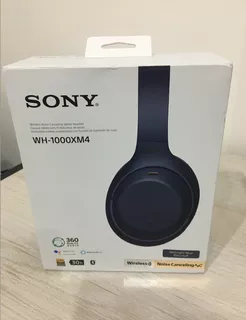 Fone De Ouvido Sony Wh-1000xm4 Midnight Blue Open Box