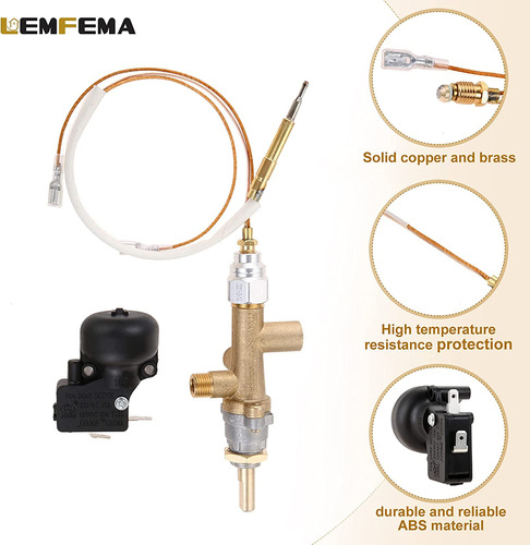 Lemfema Reparación De Calentador De Gas Propano Para Patio,