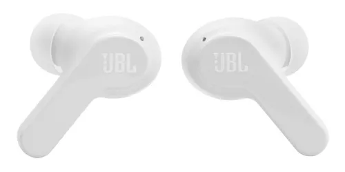 Auriculares Bluetooth True Wireless JBL Wave Beam (In Ear - Micrófono -  Blanco)