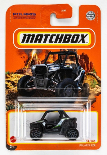 Miniatura Matchbox - Polaris Rzr - 39/100 - 1/64