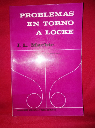  Problemas En Torno A Locke  J.l.mackie 