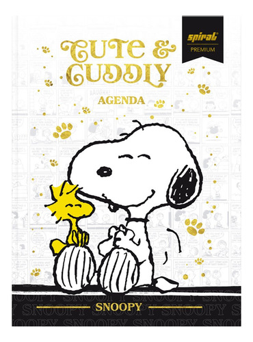 Agenda Permanente Snoopy 135x175mm 114 Folhas