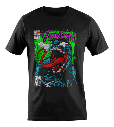 Venom 3 - Remera Unisex Algodón - Marvel Comics