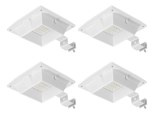 Falove Luces Solares De Canaln, 12 Luces Led Mejoradas Para