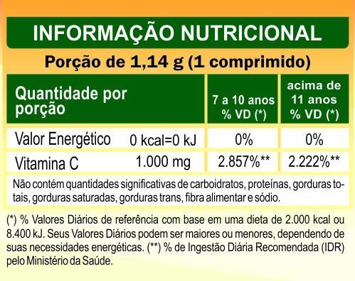 Ácido Ascórbico - Vitamina C Pure 750mg 60 Cáps - Unilife Sem Sabor