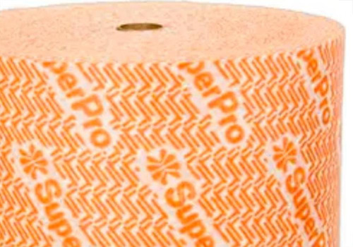 Pano Multiuso Superpro Bettanin Perfex Laranja Com 30m X 0,2