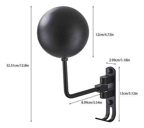 Soporte Para Casco De Motocicleta De Pared Multiusos