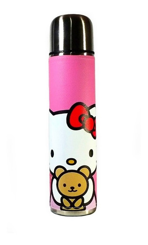 Imagen 2 de 7 de Equipo De Mate Completo Hello Kitty Cuero Set Kit Matero