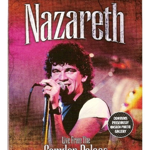 Nazareth  Live From The Camden Palace  Dvd Nuevo