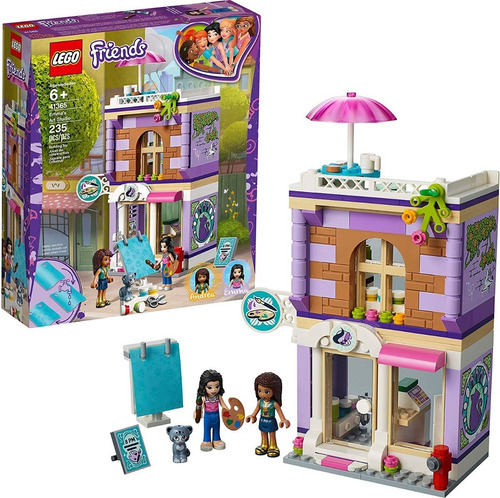 Lego Friends Estudio De Arte De Emma 41365 235 Pzs