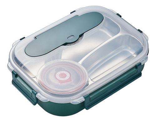 Fiambrera S Bento Box De Acero Inoxidable Para Adultos Con I