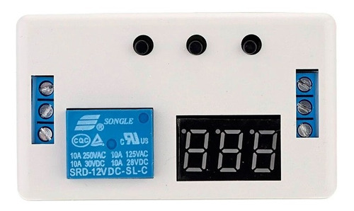 Mgsystem Modulo Temporizador Timer Delay Relay 12v + Case