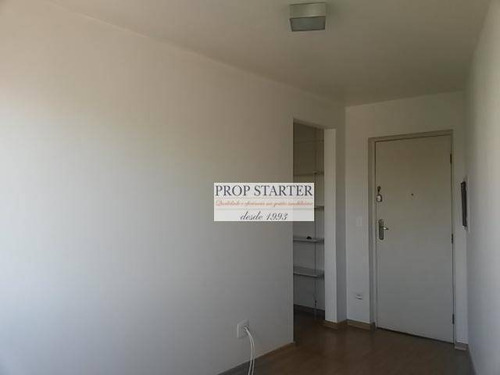 Imagem 3 de 19 de Apartamento Com 1 Dormitório Para Alugar, 35 M² Por R$ 1.600/mês - Perdizes - Propstarter - Ap0721