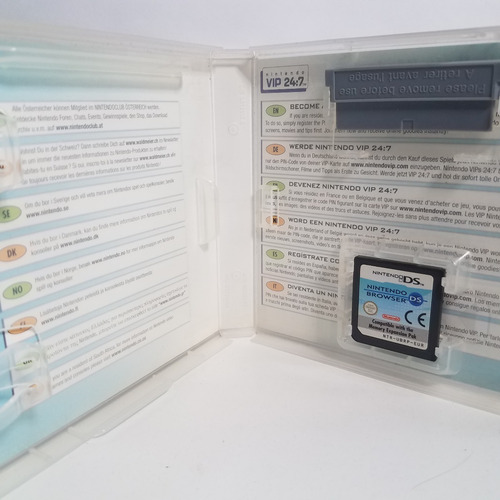Juego Nintendo Ds Browser - Navegador - Fisico (Usado)