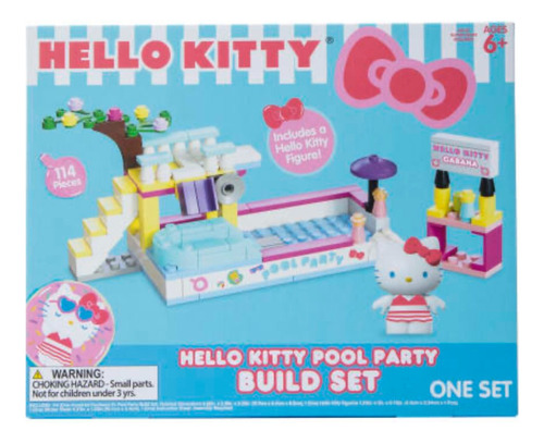 Juguete Hello Kitty Casita Incluye Figura Y Accesorios Cantidad De Piezas 114