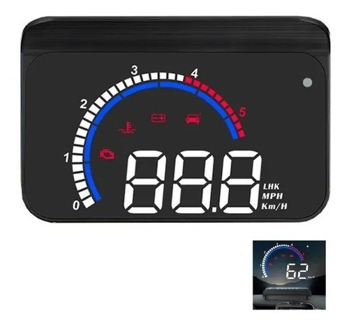 Velocimetro Projetor Digital Hud Carro Parabrisa Obd M13