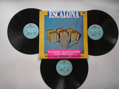 Lp Vinilo Bovea Sus Vallenatos Alejo Duran Escalona Col 1991