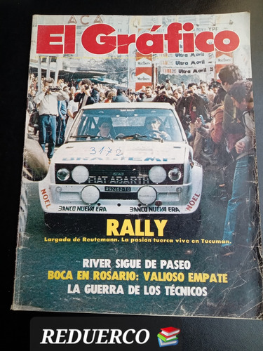 El Gráfico 3172 Reutemann River Boca Técnicos 22/7/1980