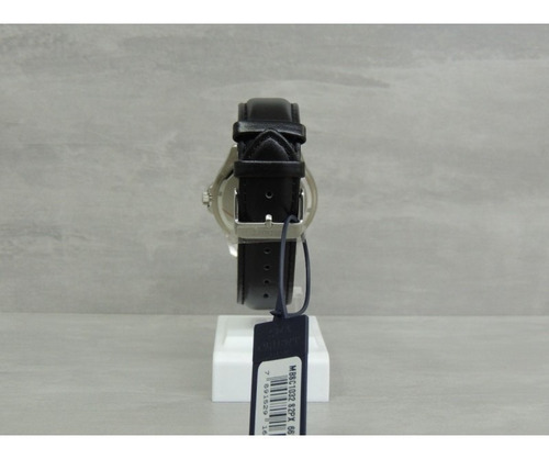 Relogio Masculino Prata Orient Com Data Pulseira De Couro