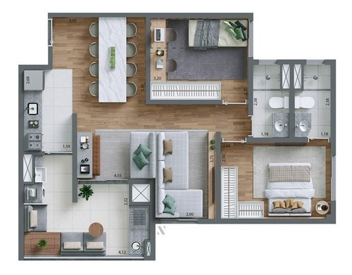 Imagem 17 de 17 de Apartamento Residencial Para Venda, Brás, São Paulo - Ap6904. - Ap6904-inc
