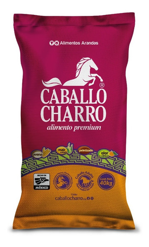 Alimento Balanceado Para Equinos Caballo Charro 40 Kg