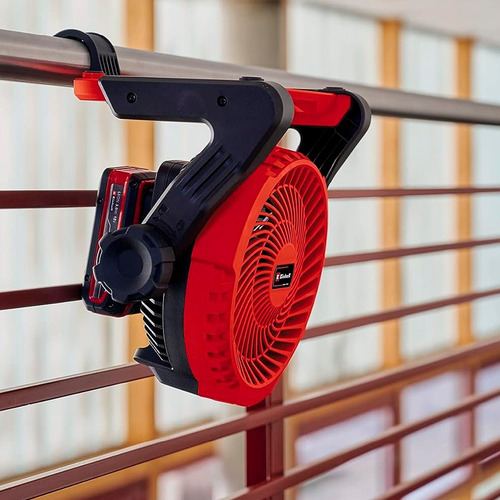Imagen 7 de 10 de Ventilador Inalambrico 18v Einhell 18 Cm + Kit Bateria 4 Amp