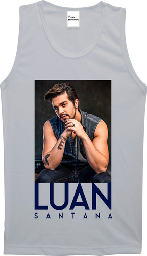 Camiseta, Baby Look, Regata Ou Cropped Luan Santana 03