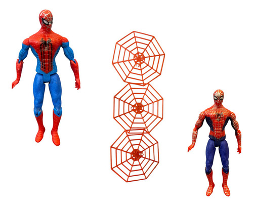 Bonecos Cartelado Homem Aranha Heróis Brinquedo C/ Carro