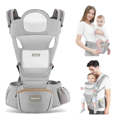 Portabebés Con Asiento Para La Cadera, Portabebés Ergonómico