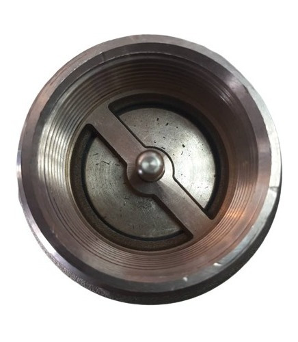 Valvula Check 1 1/2 Pulga Europa Italiana 100% Cobre Grinaca