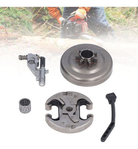 Zici Conjunto De Embrague Para Motosierra Husqvarna 455 460