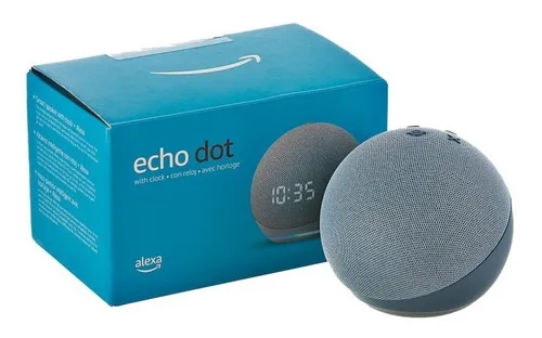 PARLANTE  ECHO DOT 4TH GEN WITH ALEXA BLUE