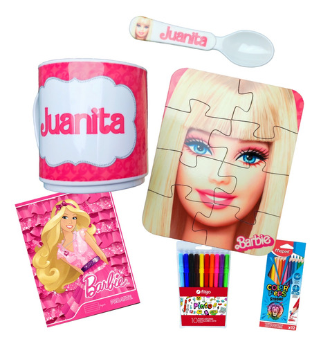 Combo Regalo Niñas Barbie Ideal Dia De Las Infancias Niño