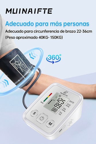 Hx J0p . Monitor De Brazo Automático Toma Presión Arterial