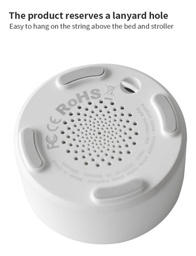Máquina De Sonido For Bebés De Escritorio Con Luz Nocturna