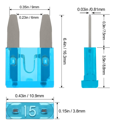 Kit De Minifusibles Jorest De 160 Piezas Con Extractor Autom
