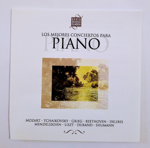 Piano Cd Nuevo Los Mejores Conciertos Para Piano / Clásicos 