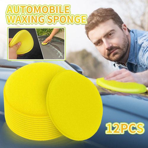 Almohadilla Pulidora De Coches, Aplicadora De Cera, Kit De E