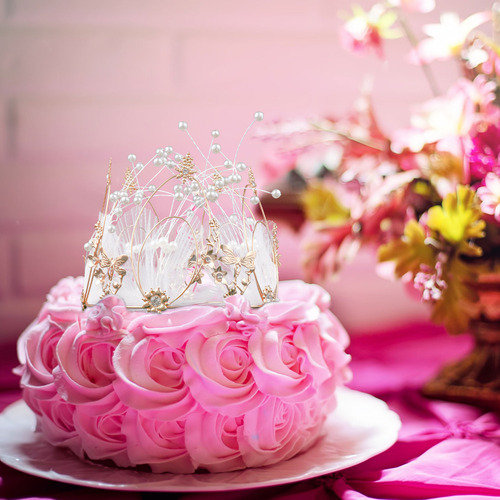 Decoración Delicada Para Tartas Con Forma De Libélula