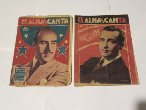 4 Revistas El Alma Que Canta N° 1319- 1394- 1314- 1572