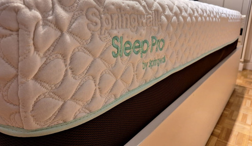Colchon Springwall Sleep Pro Full Queen 160x200 Firme Usado Blanco (Usado)