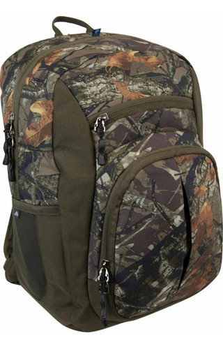 Mochila Backpack Uso Diario Ozark Trail Escolar Camo 20 Litros Camuflaje Color Marrón claro