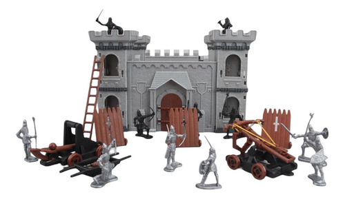 Mini Castillo Medieval Juguetes Niños Playset Juguetes